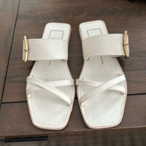 Dolce vita cream sandals